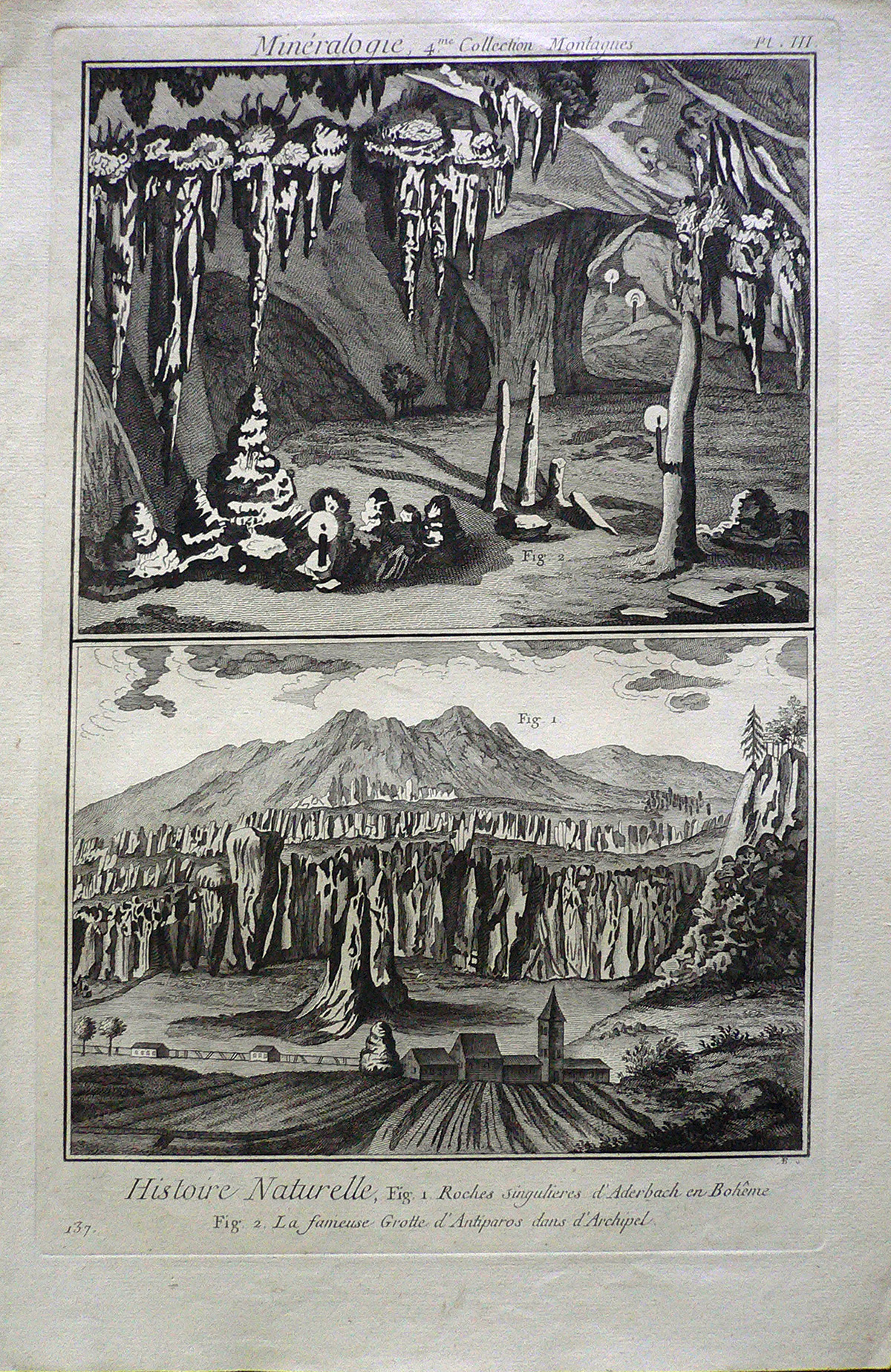 CCLXXIX, 132 | Minéralogie,4.me Collection montagnes. Histoire Naturelle